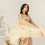 Soft Linen Suit with Dupatta - Image 4