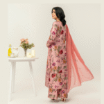 Blush Pink Linen Suit 3-Piece Suit - Image 4