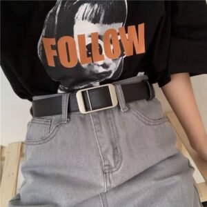 Women leather belt