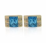 Gold Square Cufflinks