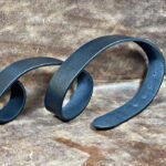 black buffalo leather belt