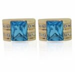 Gold Square Cufflinks