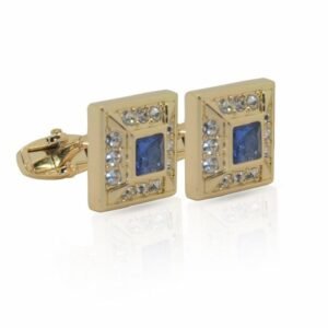 Gold Square Cufflinks