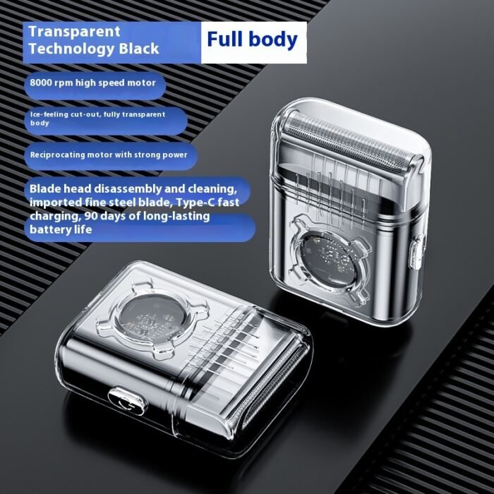 Portable Electric Shaver for Men – Ultra-Quiet & Rechargeable - Image 8