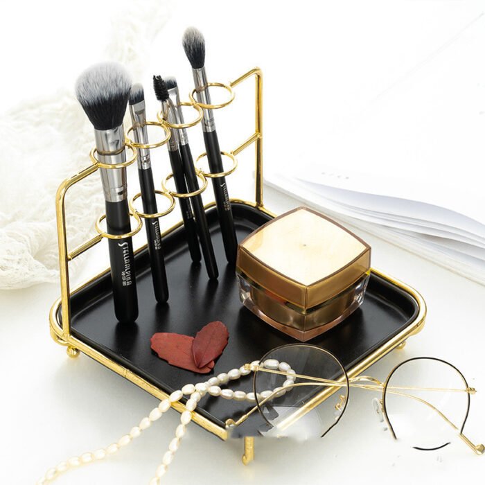 modern cosmetics storage rack