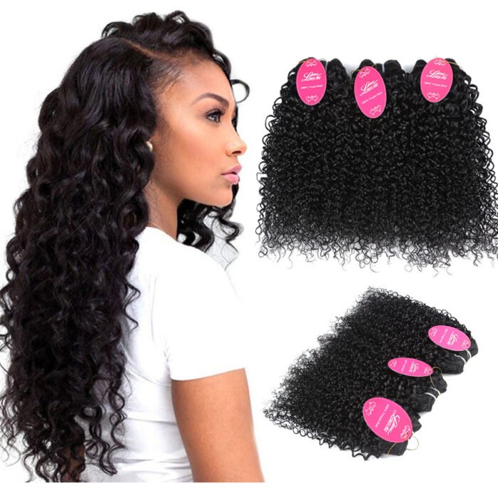 kinky curly hair bundles