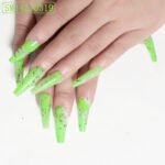 trapezoidal coffin fake nails