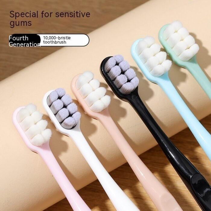 Soft Toothbrush Bundle – 8 Cloud-Soft Brushes for Adults - Image 10