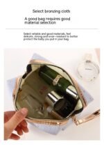 Octagonal Cosmetic Bag – Stylish & Portable Makeup Organizer - Image 10