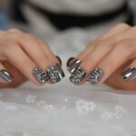 Metal False Nails for Women- Stylish Square Design - Image 4