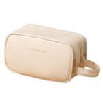 PU Cosmetic Travel Bag - Large Capacity Waterproof Makeup Case - Image 4