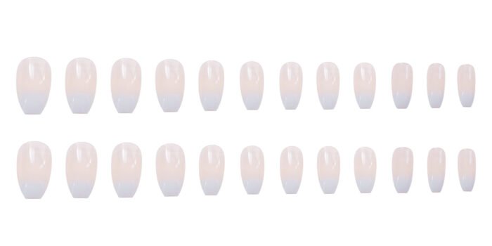 Wearable False Nails - Ballet White Gradient - Image 5