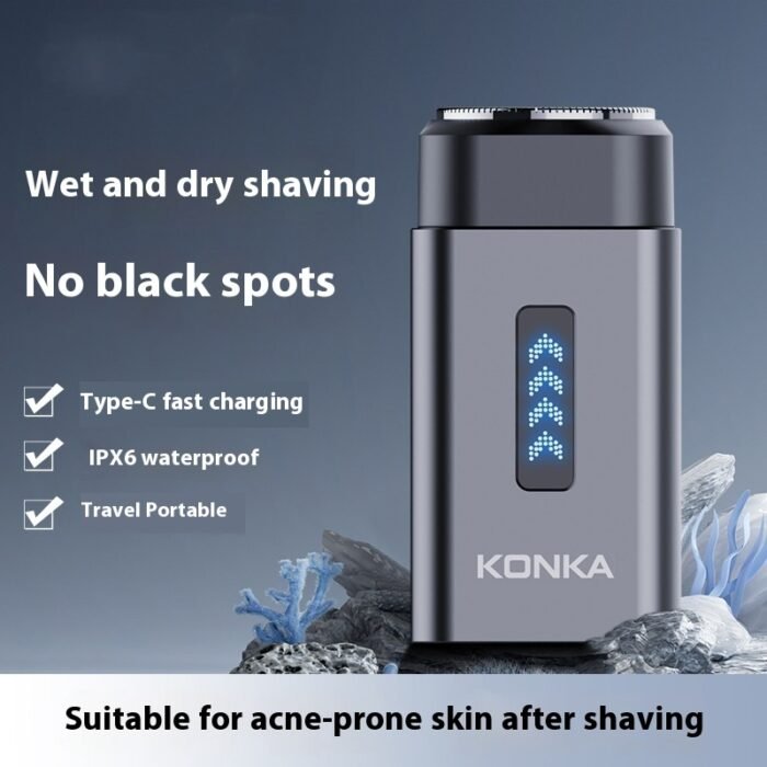 portable mini electric shaver