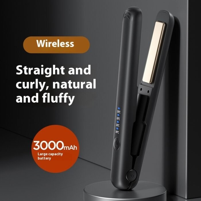 Wireless Hair Straightener - Dual Use Curler & Straightener - Image 4