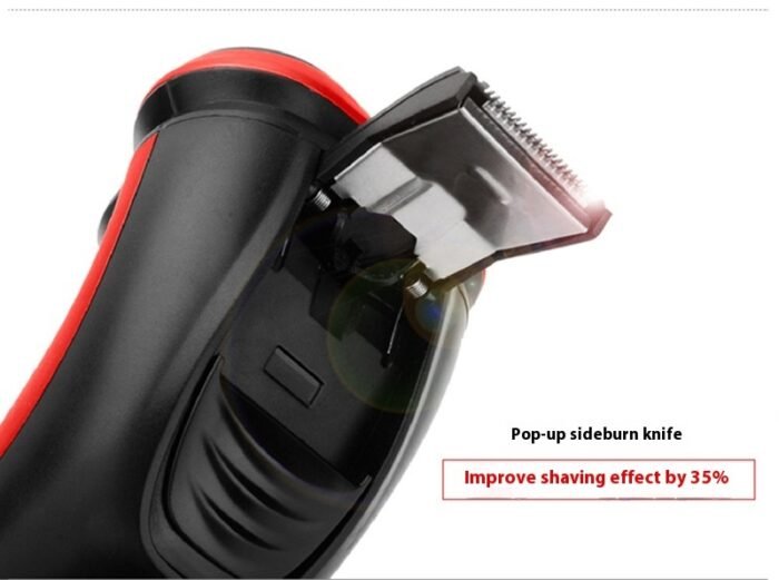 Men's Rechargeable Electric Shaver - 60min Runtime - Image 6