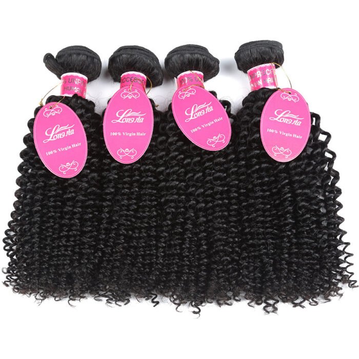 Deep Curly Brazilian Hair Bundles – 10A Human Hair Weave - Image 2