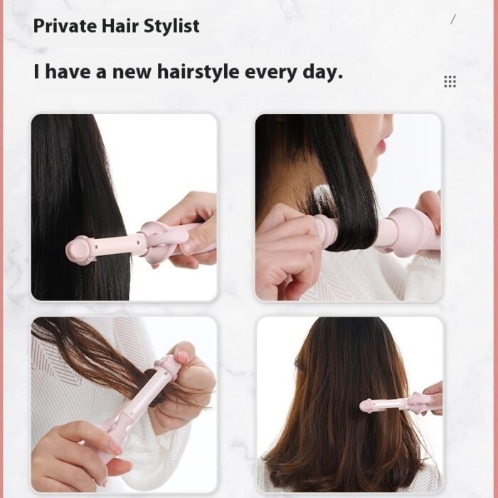 2-in-1 Hair Curler & Straightener – Dual Styling in One Tool - Image 2