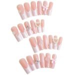 Flower Bow Tie Nails - Fashion Personality Set - Image 4