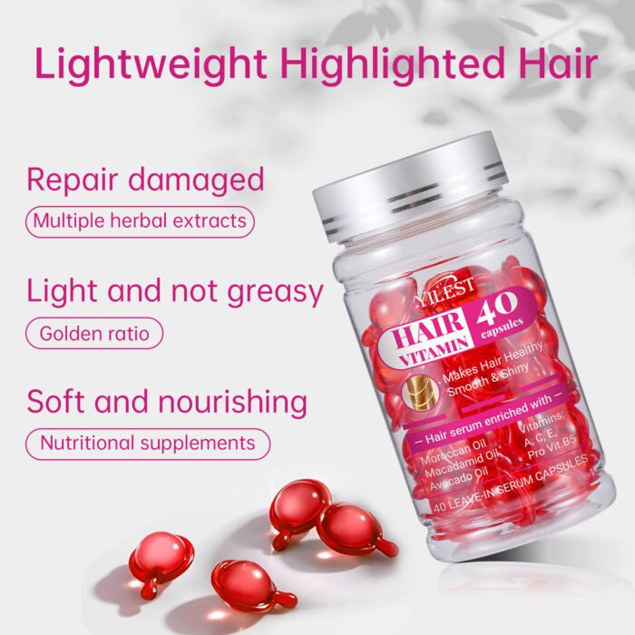 Hair Moisturizing Capsule - Repair Dry, Frizzy Hair Instantly - Image 2