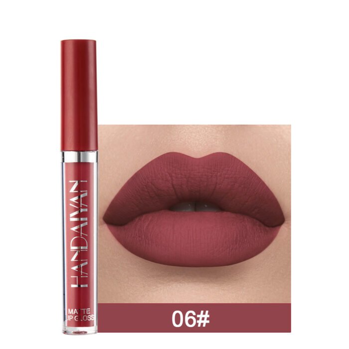 Matte Lip Gloss Non-Sticky, Long-Lasting Color - Image 7