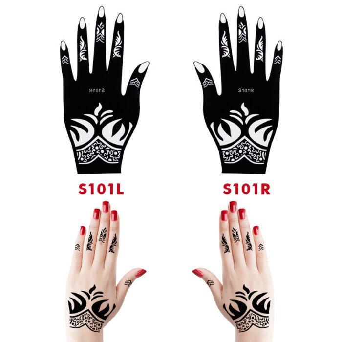 Hollow Hand Henna Tattoo - Arabic/Indian Style - Image 8