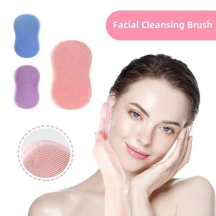 silicone facial scrubber