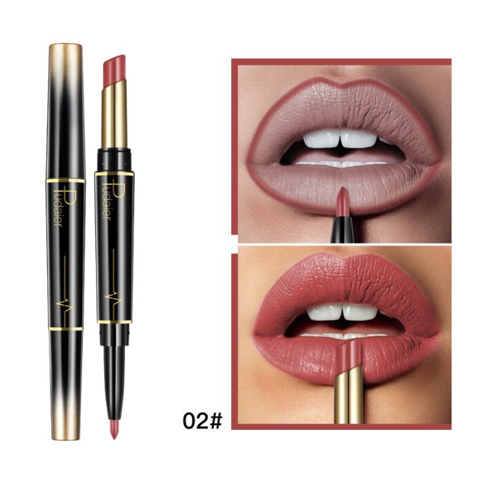 Matte Double-headed Lipstick Long-Lasting & Waterproof - Image 3