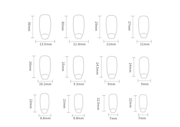 Stars And Moon Fake Nails - Celestial Nail Art - Image 6