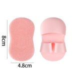 silicone facial scrubber