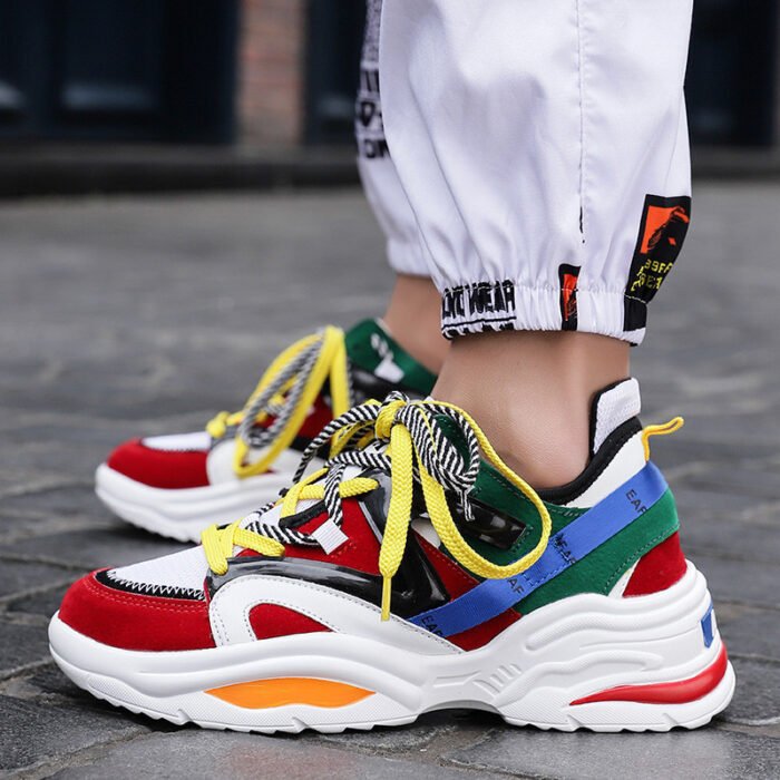 Korean Style Breathable Daddy Shoes - Unisex Comfort - Image 2