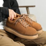 Retro Workwear Shoes for Men – Classic Suede Style - Image 2