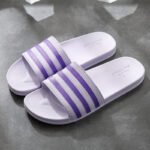 White Stripes Slippers – Comfortable Bathroom & Home Shoes - Image 7
